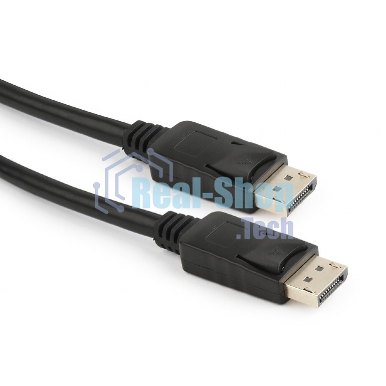 Кабель DisplayPort Cablexpert CC-DP3-2M, v1.3, 2м, 20M/20M, черный, экран, пакет