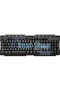 Клавиатура беспроводная Defender Element HB-195 RU USB черный