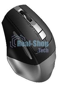 Мышь беспроводная A4Tech Fstyler FB35C серый/черный, 2000 dpi, радиоканал, Bluetooth, USB, кнопки - 6