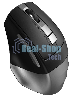 Мышь беспроводная A4Tech Fstyler FB35C серый/черный, 2000 dpi, радиоканал, Bluetooth, USB, кнопки - 6
