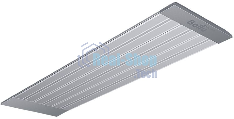 Обогреватель инфракрасный Ballu BIH-AP4-3.0 серый, панельный, 3000 Вт, 60 м2