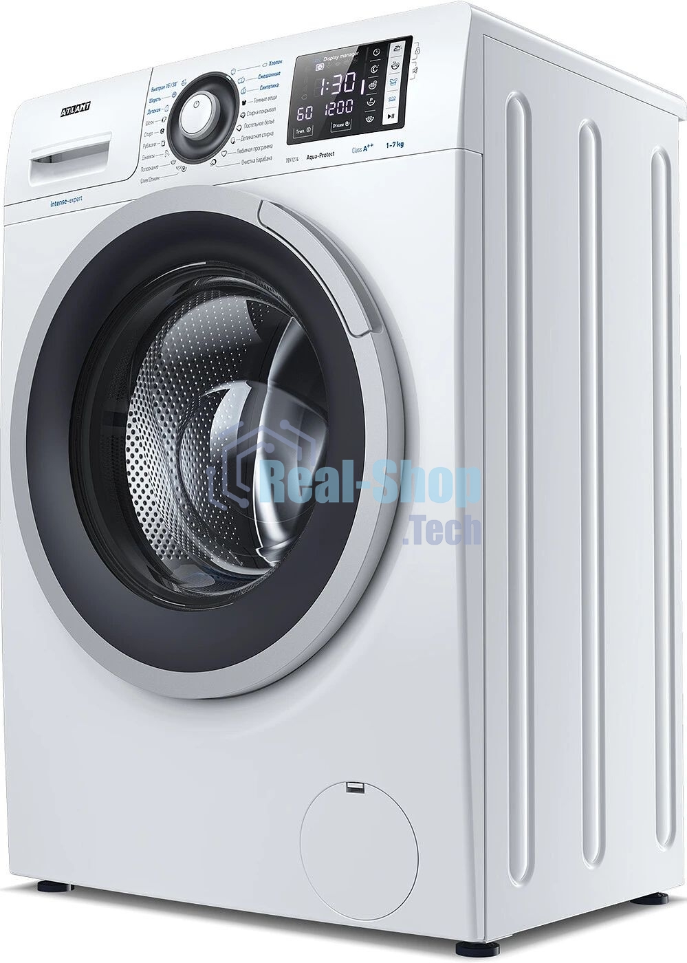 Стиральная машина Atlant СМА 70У1214-01 белый, загрузка фронтальная 7 кг, 1200 об/мин., класс: А++