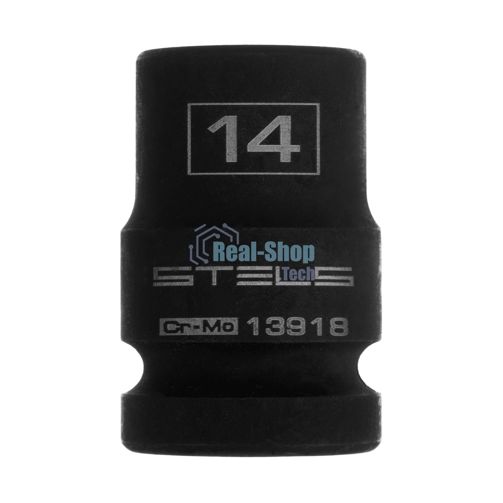 Головка ударная шестигранная, 14 мм, 1/2