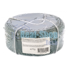 Проволока с ПВХ покрытием Сибртех, зеленая 1,5 мм, длина 50 м