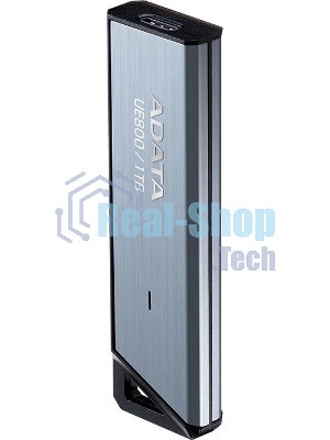Флешка USB ADATA Elite UE800 (AELI-UE800-1T-CSG), 1Tb, Type-C USB 3.2, R/W 1000/1000, серебристый