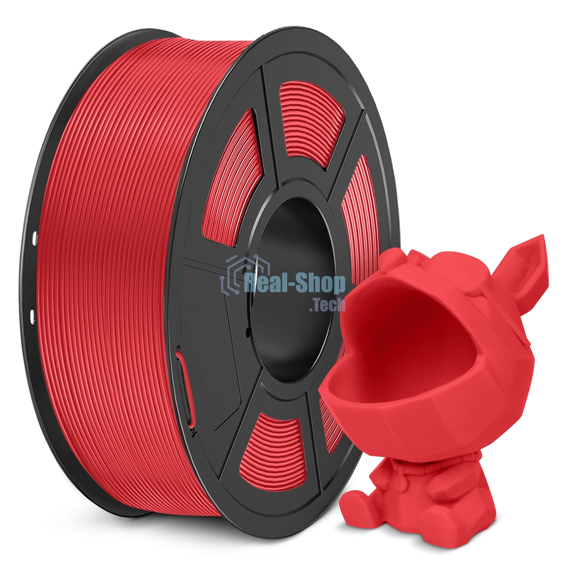 Филамент NVPrint PLA Meta Red для 3D печати диаметр 1.75мм длина 330 метров масса 1 кг