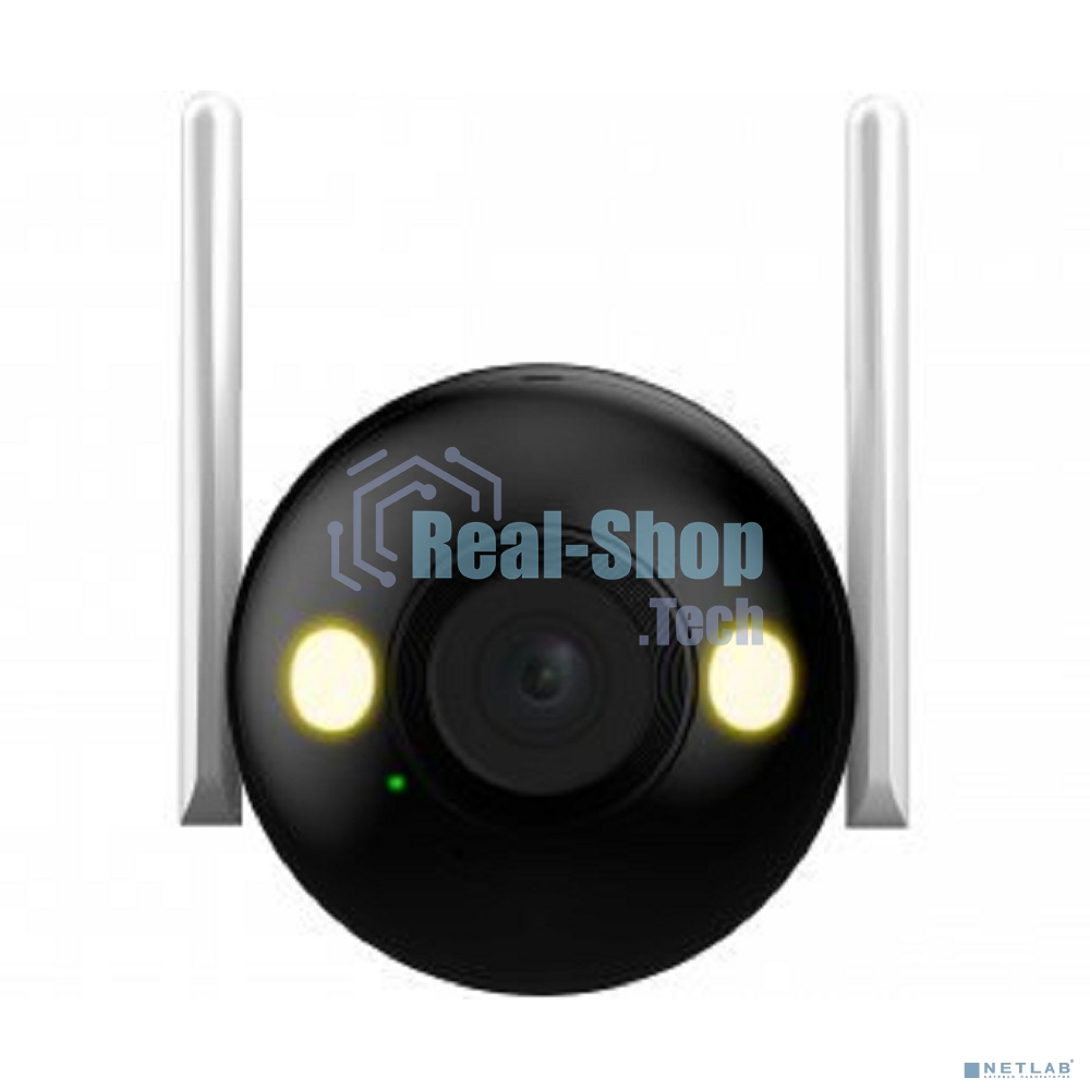 Уличная цилиндрическая IP-видеокамера Dahua DH-IPC-F2CP-PV-0280B Smart Dual Light 2Мп, 1/3” CMOS, объектив 2.8мм, видеоаналитика, ИК 30м, LED 30м, микрофон, динамик, Wi-Fi 2.4ГГц, IP67, металл пластик