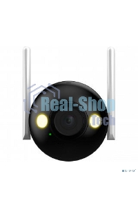 Уличная цилиндрическая IP-видеокамера Dahua DH-IPC-F2CP-PV-0280B Smart Dual Light 2Мп, 1/3” CMOS, объектив 2.8мм, видеоаналитика, ИК 30м, LED 30м, микрофон, динамик, Wi-Fi 2.4ГГц, IP67, металл пластик