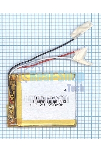 Аккумулятор Li-Pol (батарея) 4x40x45мм 3pin 3.7V/550mAh