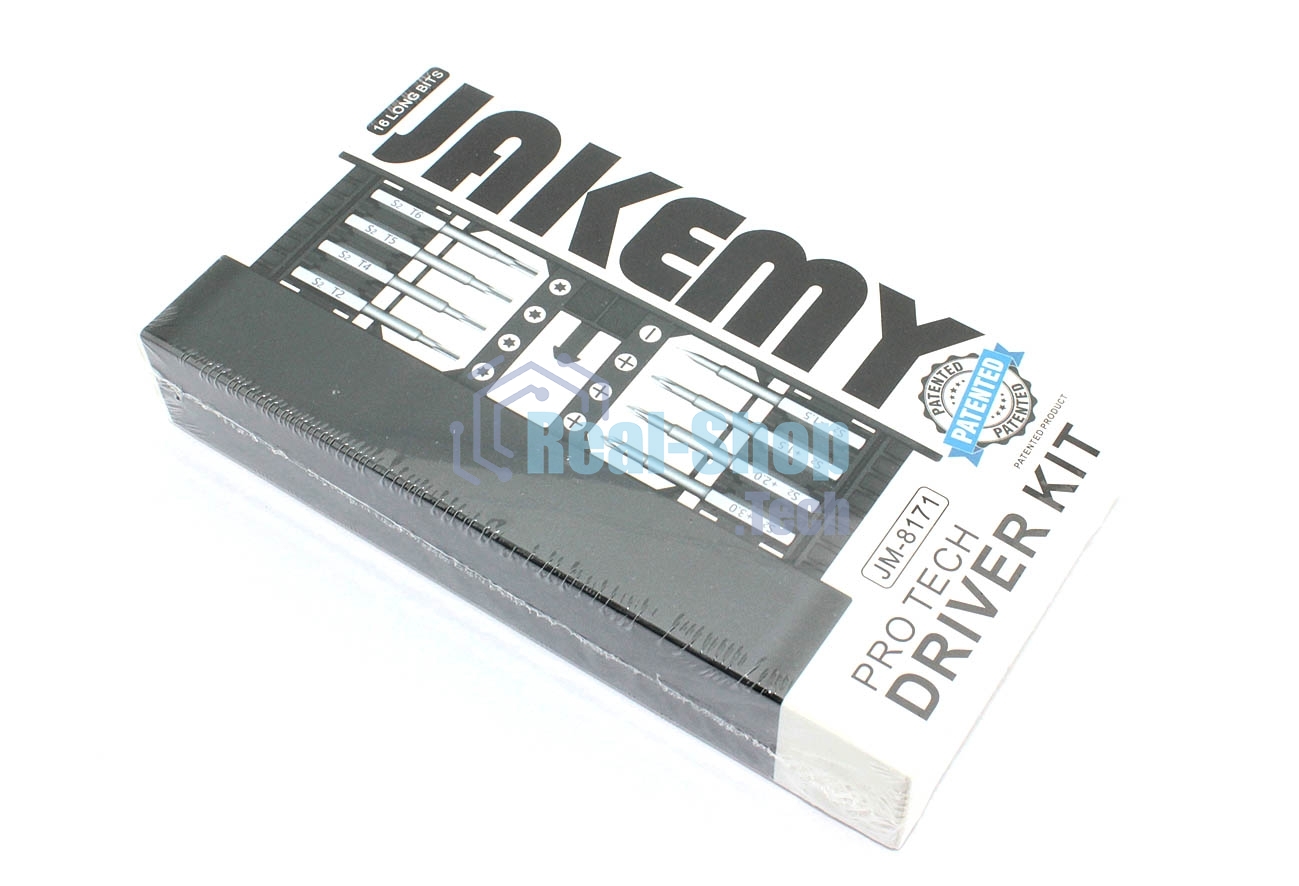 Отвертка с набором бит Jakemy JM-8171