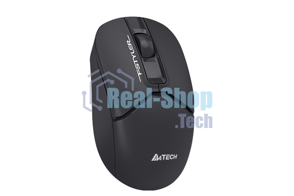 Мышь беспроводная A4Tech Fstyler FG12 черный, 1200 dpi, радиоканал, USB, кнопки - 3