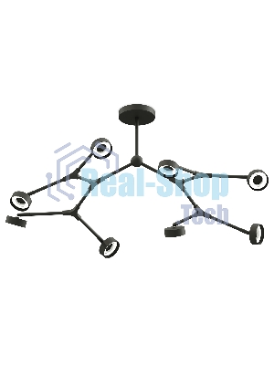 Корпус светильника C9060/8 SBK черный песок 1100*400*200mm GX53/8