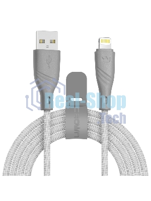 Кабель Crown USB - Lightning CMCU-3043L grey