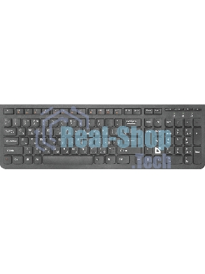 Клавиатура беспроводная Defender ULTRAMATE SM-535 RU USB, радиоканал, черный