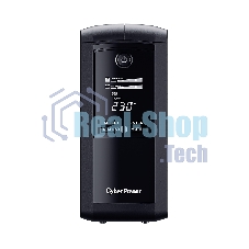 Источник бесперебойного питания UPS CyberPower VP1000ELCD Line-Interactive 1000VA/550W USB/RS-232/RJ11/45 (4 EURO)