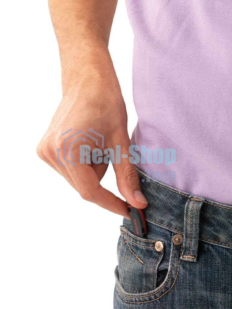 Флешка USB 128Gb SanDisk CZ50 Cruzer Blade, USB 2.0