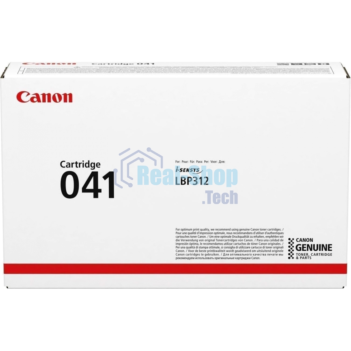 Картридж лазерный Canon Cartridge 041 (0452C002) черный (10000 стр.) для Canon LBP312x