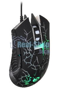 Мышь проводная SunWind SW-M705G черный, 3600 dpi, USB, кнопки - 6