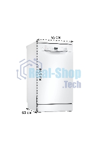 Посудомоечная машина Bosch SPS2HMW54Q, белый, 45 см, 10 компл., 43 дБ, класс A+