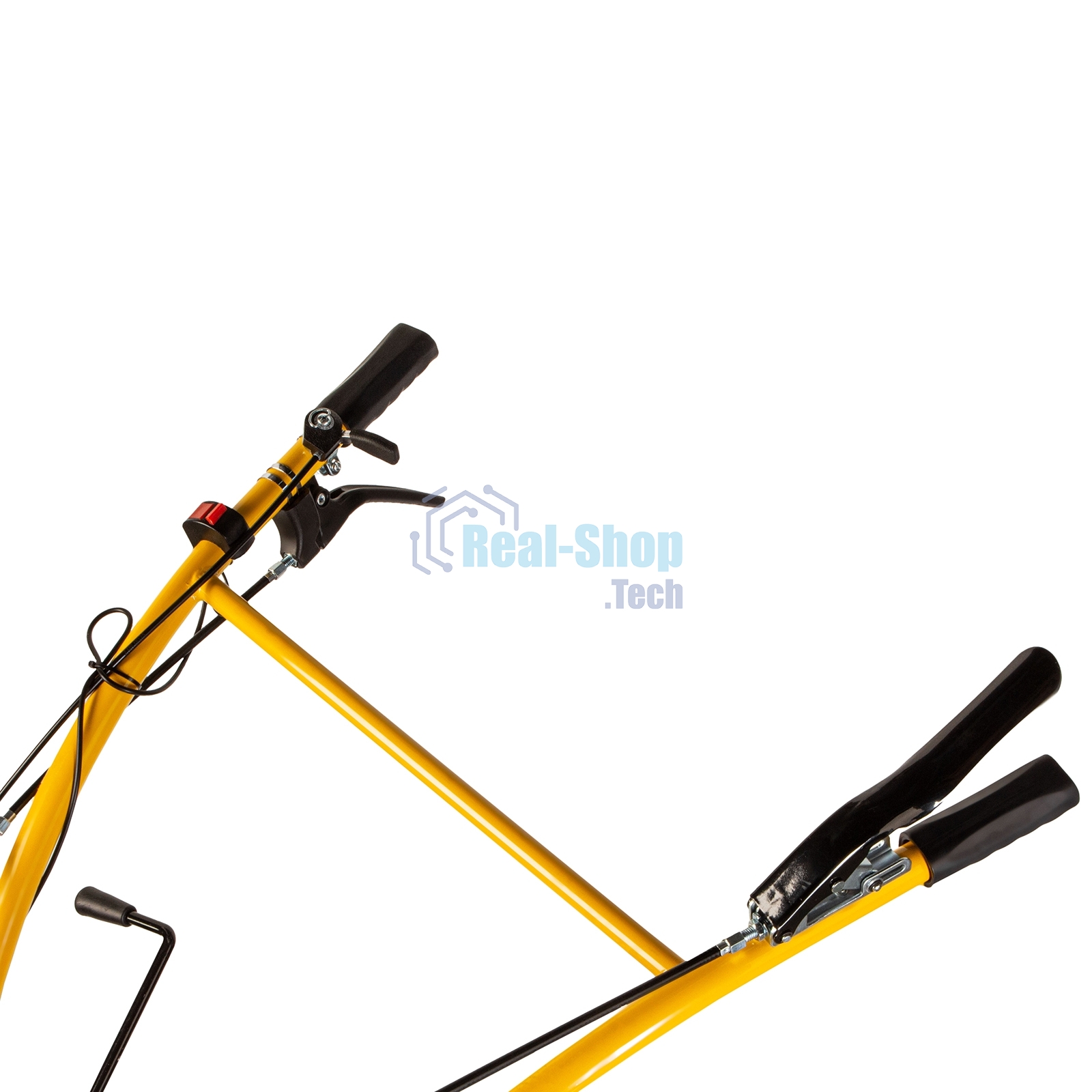 Мотоблок Denzel DPT-270X, 7 л.с., диск.сцеп, шир 90 см, глуб 35 см, фрез 3х4, ВОМ, передачи 2В/1Н