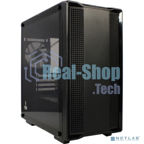 Компьютерный корпус DeepCool CC360 ARGb (R-CC360-BKAPM3-G-1) (mATX, без БП, 2xUSB, с окном)