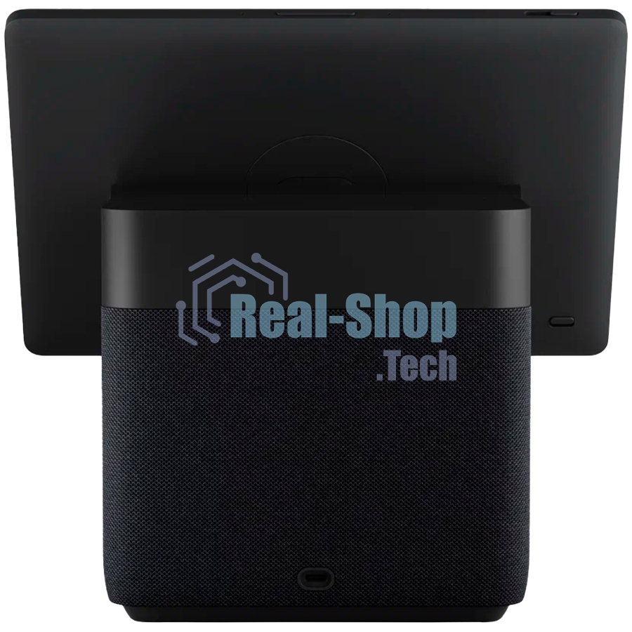 Умная колонка Яндекс Станция Дуо Макс, Zigbee, с дисплеем, 60Вт, с голосовым ассистентом Алиса на YaGPT, черный (YNDX-00055BLK)