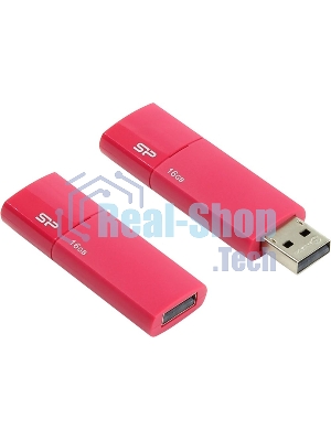 Флешка USB Silicon Power USB 16Gb Ultima U05 SP016Gb,UF2U05V1H USB 2.0, Peach