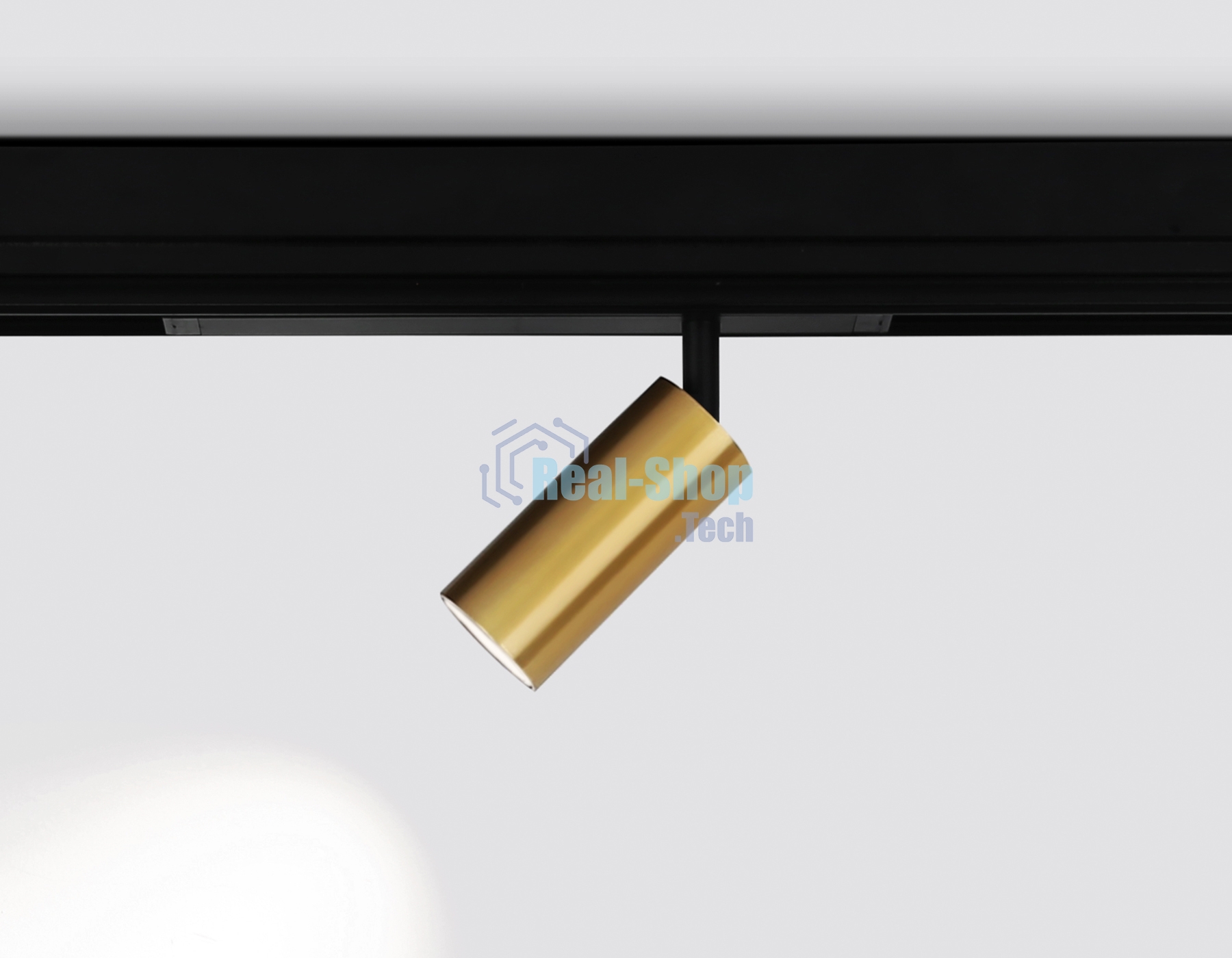 Управляемый светодиодный светильник для шинопровода Magnetic Ambrella light GL1213 GD золото IP20 12W 3000K-6400K 220V 36° D45*100 (Без ПДУ)