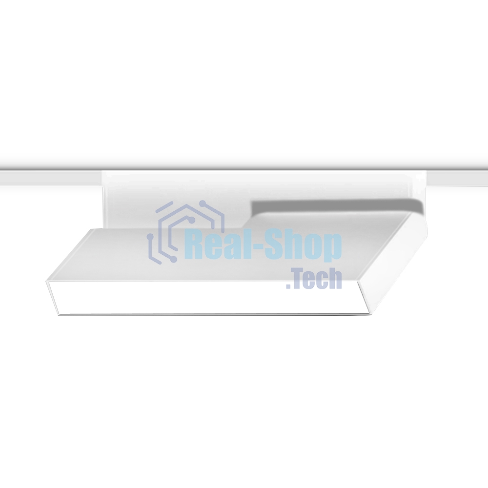 Светильник трековый светодиодный GL4058 WH белый IP20 6W 4200K 48V 115*22*105
