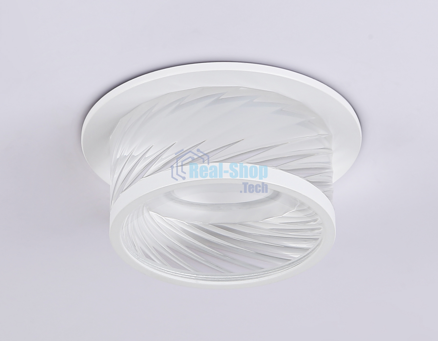 Светильник Ambrella light TN1251 SWH/CL белый песок/прозрачный GU5.3 D98*58