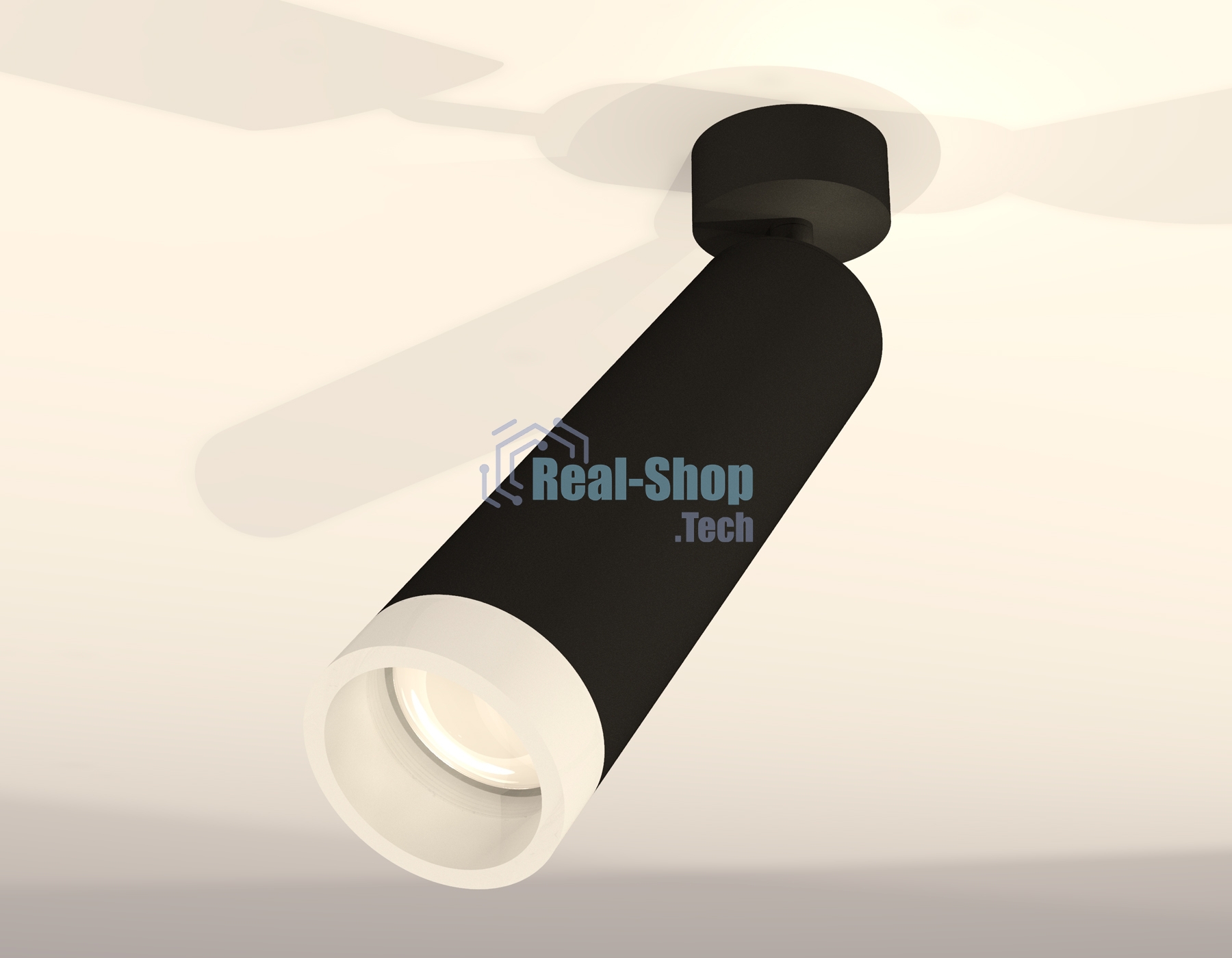 Светильник Ambrella Light XM6356004 SBK/FR черный песок/белый матовый MR16 GU5.3 (A2210, C6356, N6248)