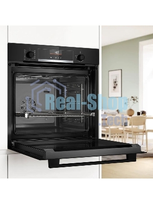 Духовой шкаф электрический Bosch HBG536EB4 черный