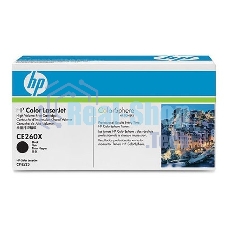Картридж лазерный HP CE260X черный для CLJ CP4525 17000 стр.