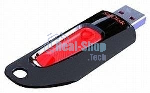 Флешка USB Sandisk 64Gb Ultra SDCZ48-064G-U46 USB 3.0 черный