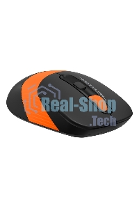 Мышь беспроводная A4Tech Fstyler FG10S черный/оранжевый, 2000 dpi, радиоканал, USB, кнопки - 4
