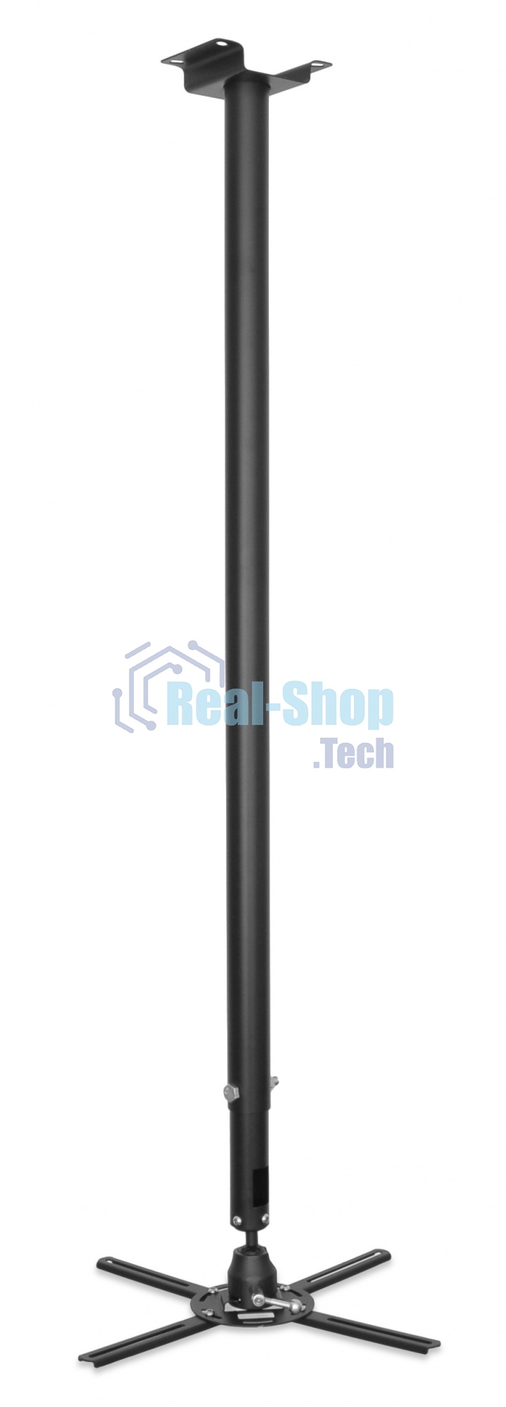 Кронштейн для проектора Buro PR06-B черный макс.20кг потолочный поворот и наклон