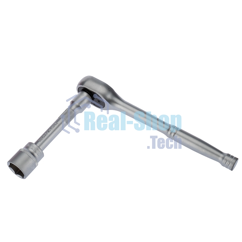 Набор торцевых головок Rexant 1/2, головки 10-24 мм, с трещоточным ключом, 12 предметов