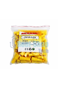 Клемма плоская Rexant полностью изолированная гнездо 6.6 мм 4-6 мм² (РППи-м 6.0-(6.3))