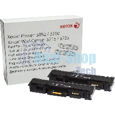 Картридж лазерный Xerox 106R02782 черный, 6000 стр. (упаковка 2шт х 3000 стр.), для Phaser 3052/3260/WC 3215/25 (channels)