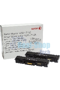 Картридж лазерный Xerox 106R02782 черный, 6000 стр. (упаковка 2шт х 3000 стр.), для Phaser 3052/3260/WC 3215/25 (channels)