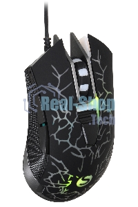 Мышь проводная SunWind SW-M705G черный, 3600 dpi, USB, кнопки - 6