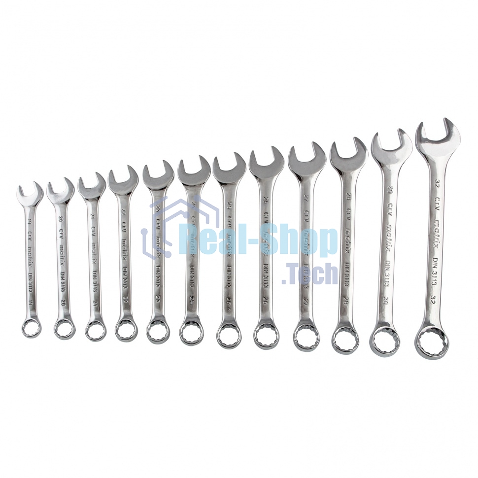 Набор комбинированных ключей Matrix (6-32 мм) 25 шт.