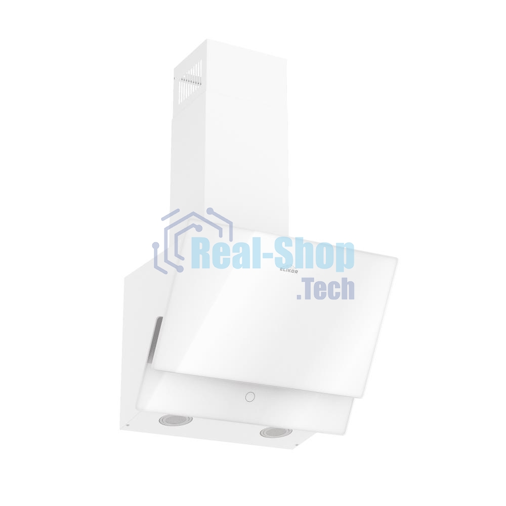 Вытяжка наклонная Elikor Vertex WH 60 белый, 60 см, 750 куб. м/ч, 56 дБ