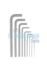 Набор ключей имбусовых Сибртех HEX, 2-12 мм, CrV, 9 шт., удлиненные