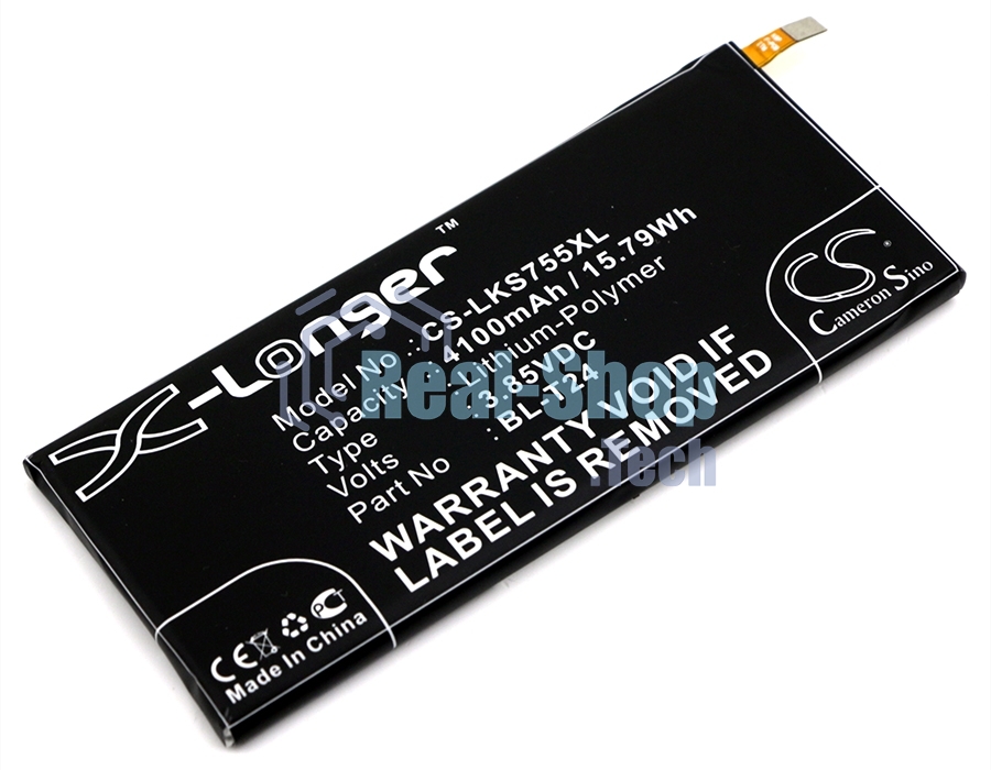 Аккумулятор CameronSino CS-LKS755XL BL-T24 для LG K212, K220 3.85V / 4100mAh / 15.79Wh