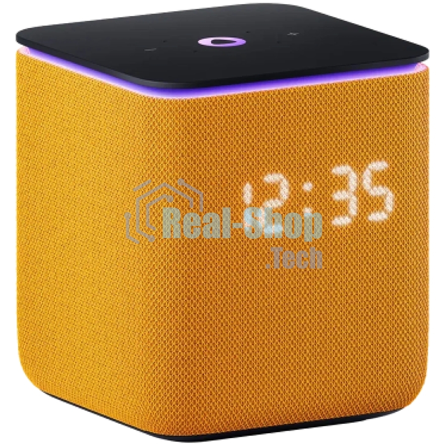 Умная колонка Яндекс Станция Миди, ZigBee, 24Вт, с голосовым ассистентом Алиса на YaGPT, оранжевый