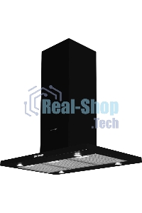 Вытяжка островная Kuppersberg DUDL 4 BL черный, 90 см, 850 куб. м/ч, 58 дБ