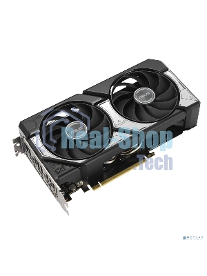Видеокарта ASUS GeForce RTX 5060 Ti 8G DUAL OC Edition, NVIDIA RTX 5060 Ti, 8 ГБ GDDR7, 128 бит, PCI-e 5.0, 1xHDMI, 3xDP, 2632 МГц
