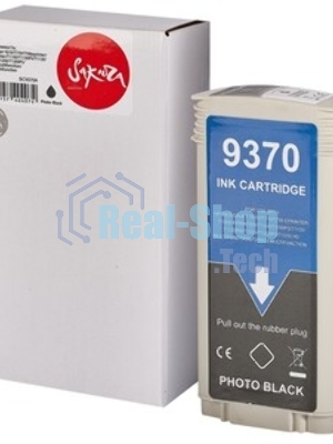 Картридж струйный Sakura C9370A (№72 Photo Black) для HP, фото-черный, 130 мл.