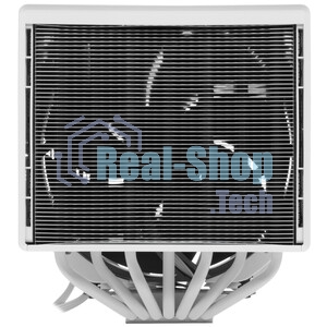 Кулер для процессора DEEPCOOL ASSASIN 4S WH белый, 140 мм, алюминий/медь, 1800 об/мин, 29.3 дБ, 4 pin, 250 Вт, 164 мм